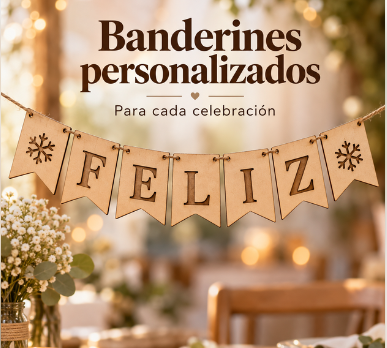 Banderines personalizados a tu medida