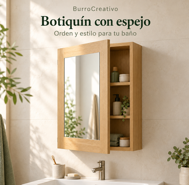 Botiquín con espejo