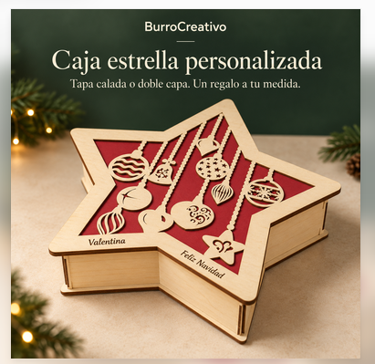 Caja estrella