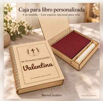 Caja para libro