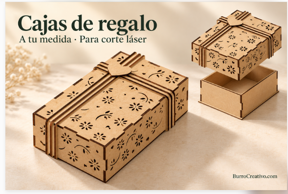 Caja de regalo con lazo
