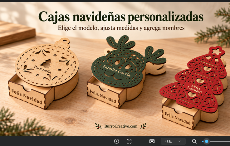 Cajas Navideñas Personalizadas