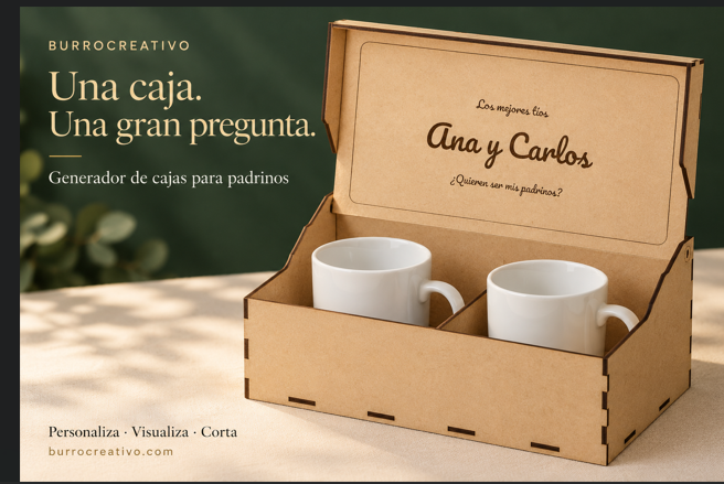 Cajas para pedir padrinos