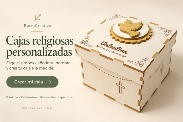 Cajas Religiosas Personalizadas