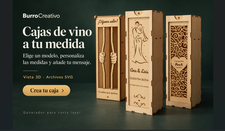 Cajas de vino a medida