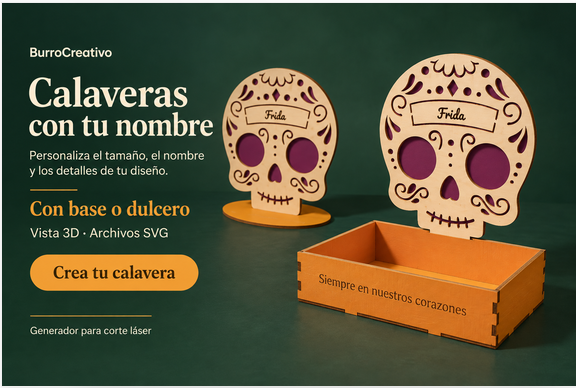 Calaveras personalizadas
