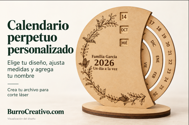 Calendario Perpetuo Personalizado