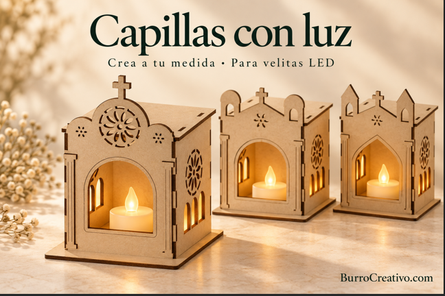 Capillas con luz LED