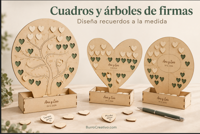 Cuadros y árboles de firmas
