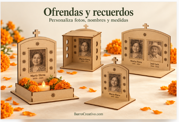Ofrendas y recuerdos personalizados