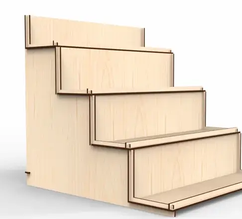 Organizador Escalonado de Pared