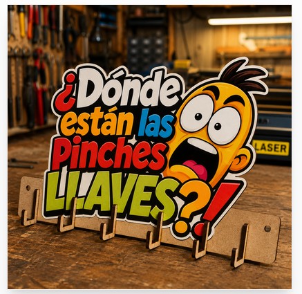 Porta Llaves con tu Imagen