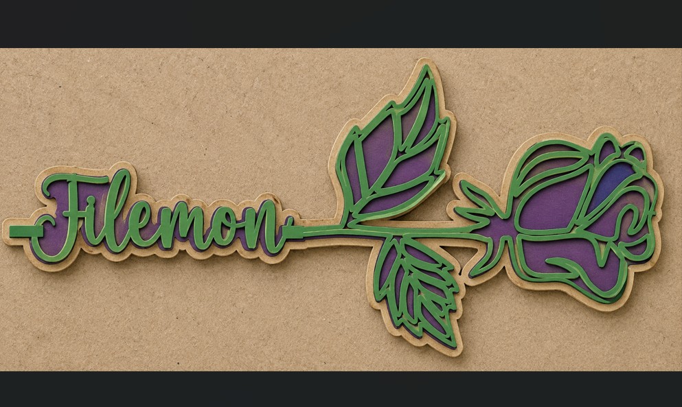 Flor Personalizada con Nombre