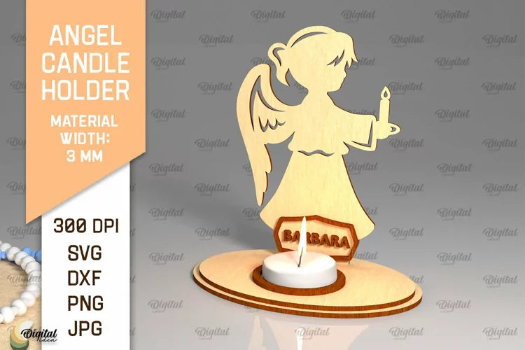 Angel con vela