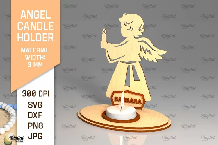 Ángel con vela