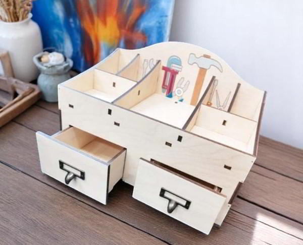 Caja organizadora - Corte Láser