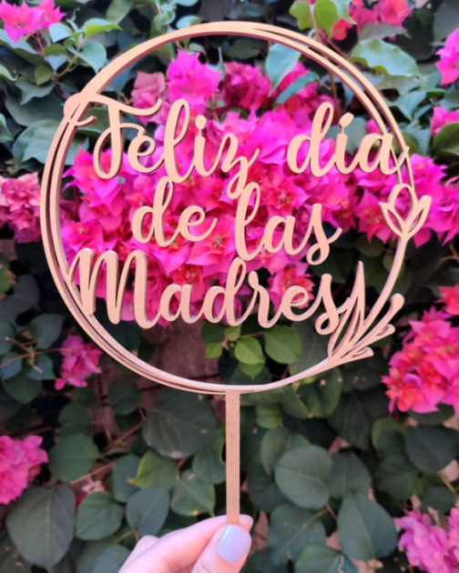 Cake topper dia de las madres