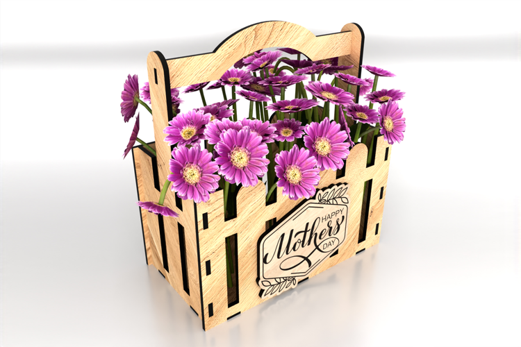 Canasta de flores