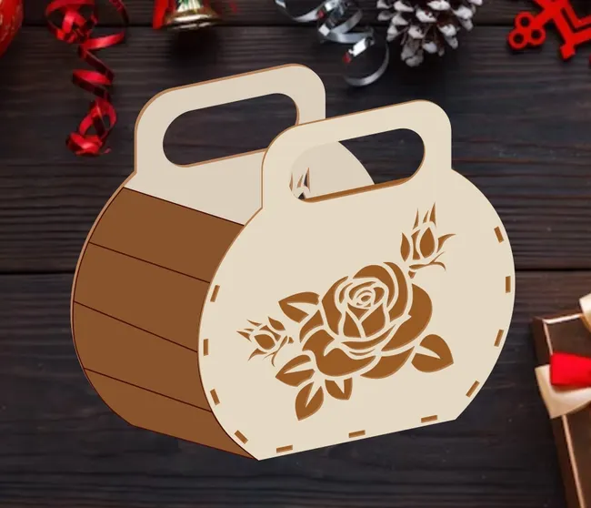 Canasta para rosas