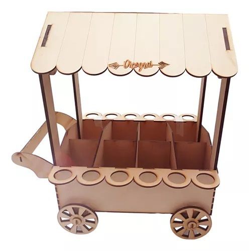 Carrito de candy bar