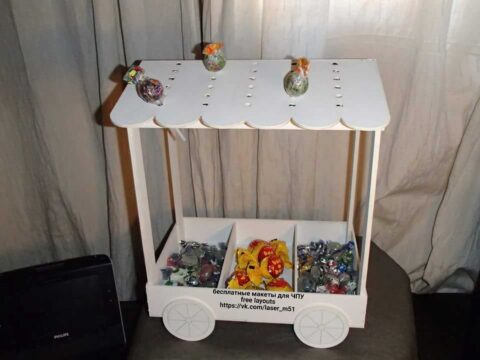 Carrito de dulces