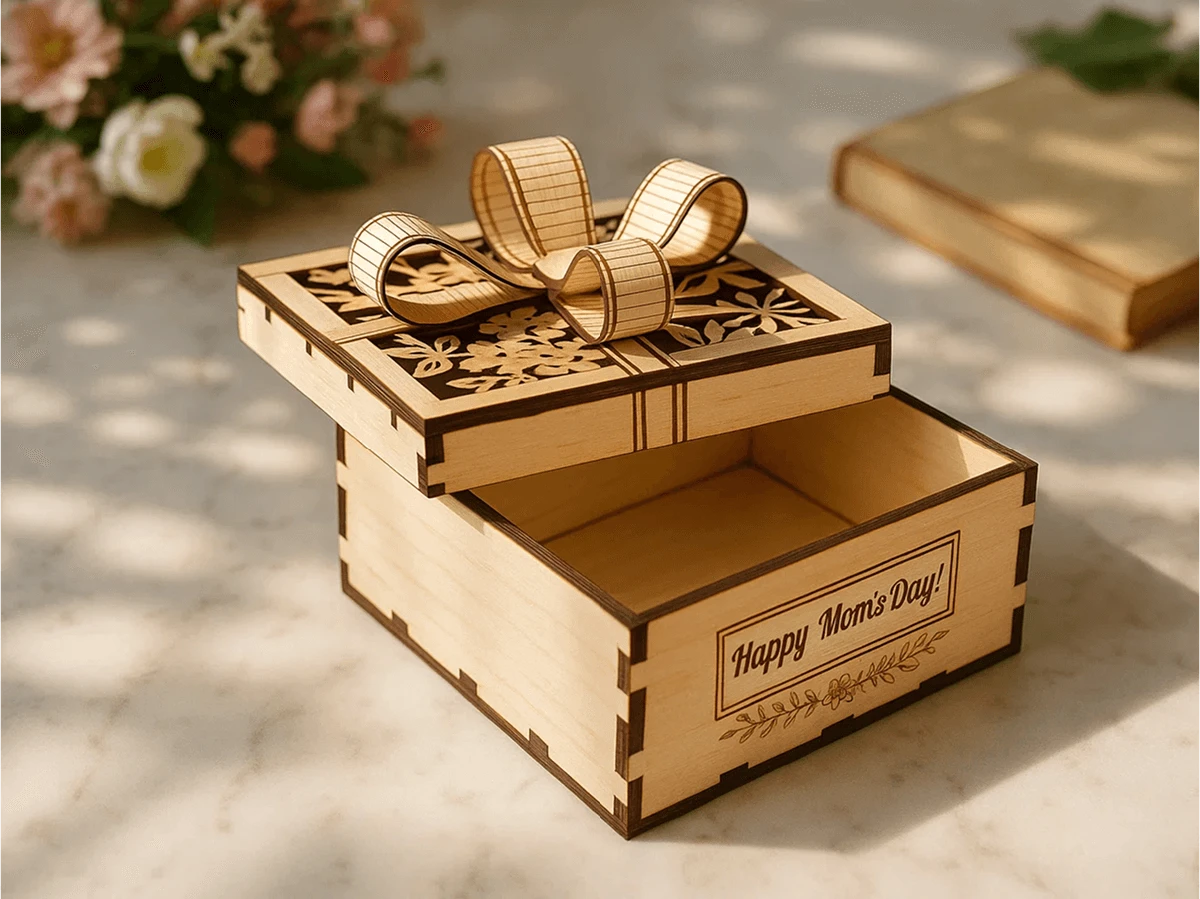 Descarga - Caja para regalo - Corte Láser