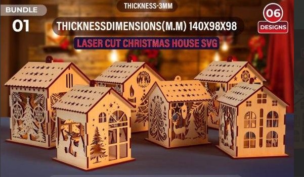 Descarga - Casitas navideñas