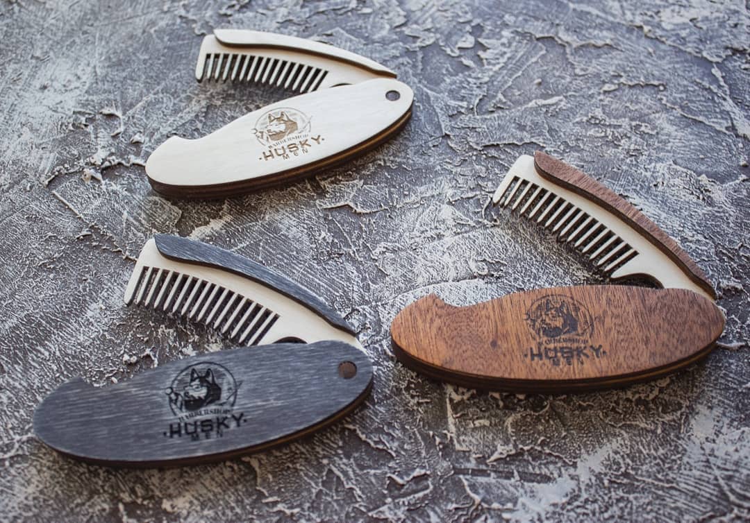 Descarga peine barbería - corte láser