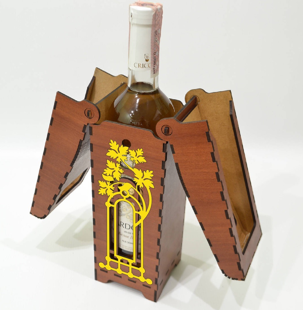 Descarga vector - Caja de vino