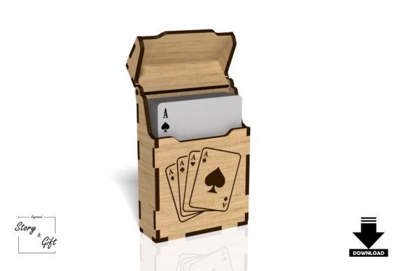 Descarga Vector - Cajita para carta baraja - Gratis