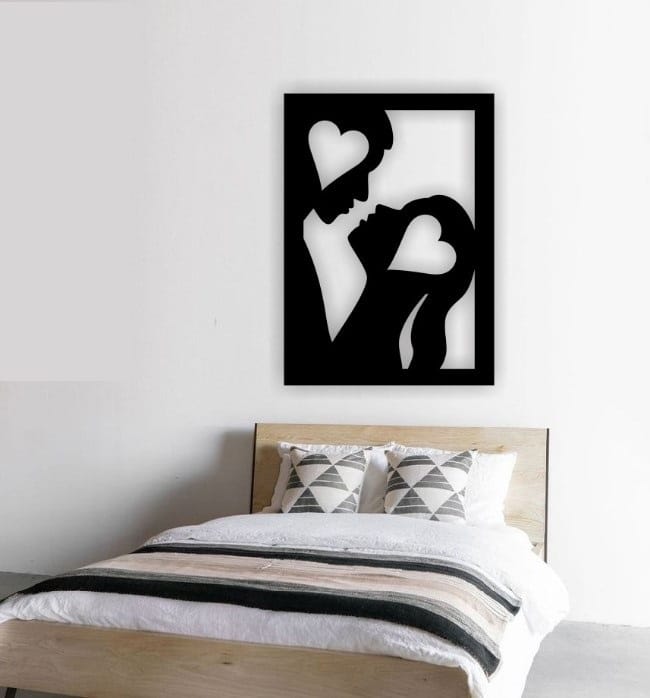 Descarga vector - Cuadro de pared enamorados