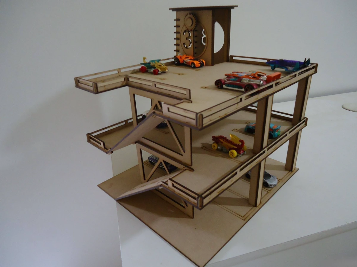 Descarga vector - Garage de 3 dimensiones