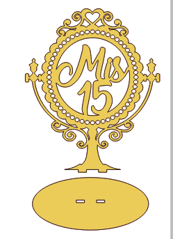 Espejo "Mis 15"