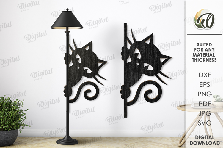 Gato pared
