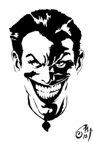 Jocker cuadro de pared