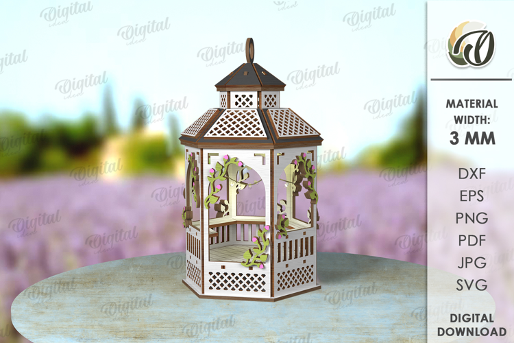 Kiosco 3D Corte Láser