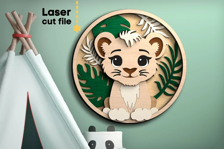 Lion SVG vector