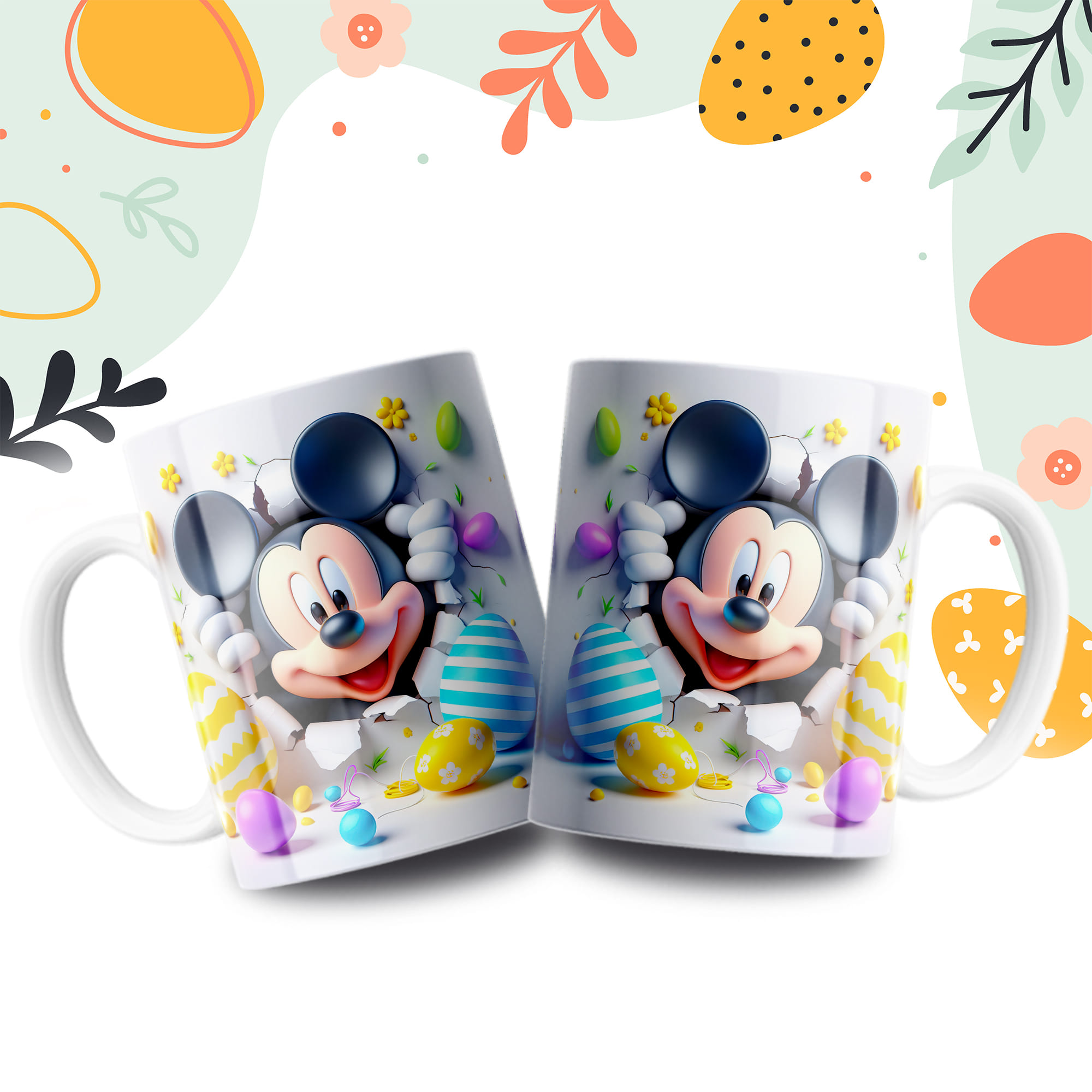 Pascua infantil 3d Editable