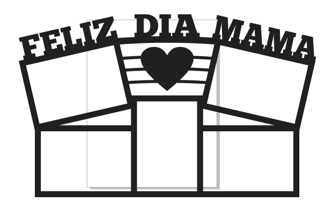 Porta retrato Día de las madres