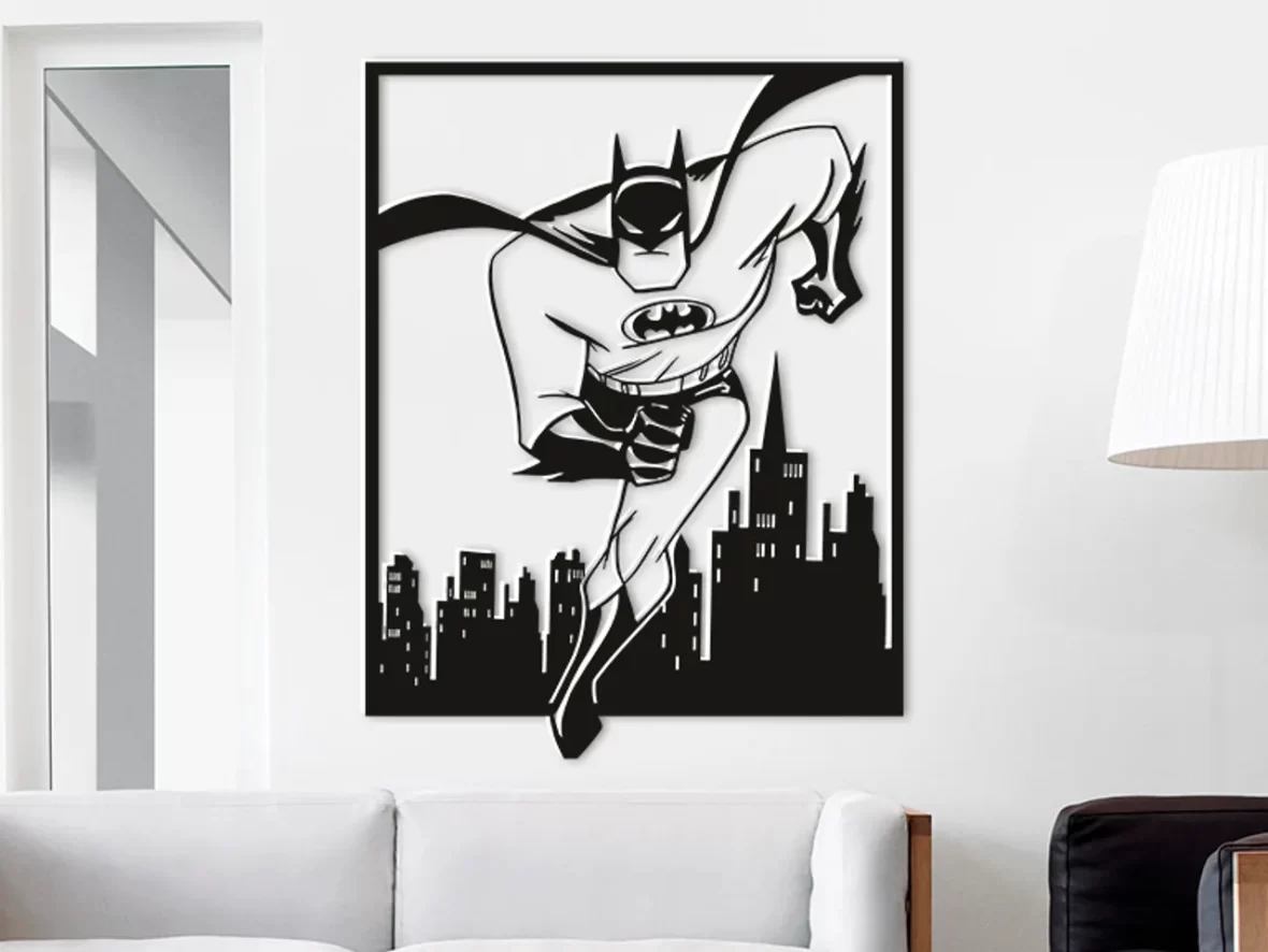 Vector de Batman para cuadro de pared