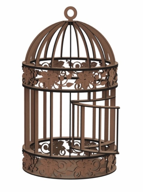Vector de Jaula - Corte Láser